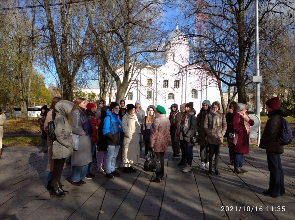 Экскурсия студентов факультета в г. Великий Новгород