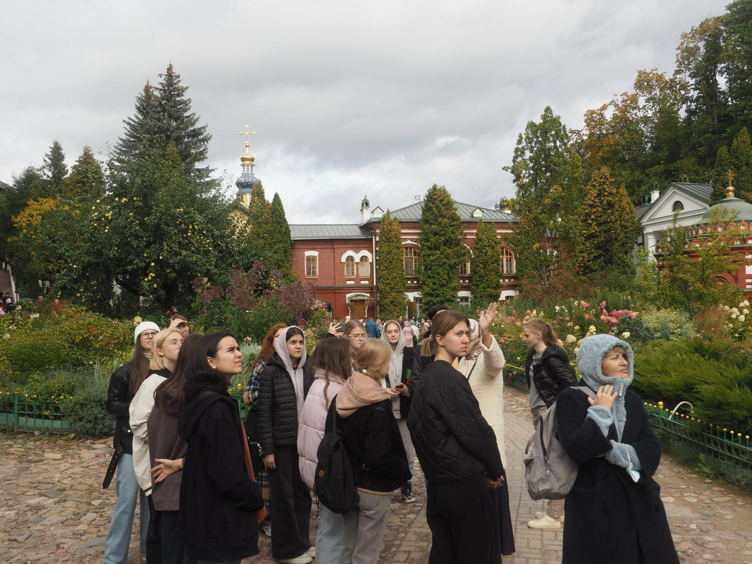 Студенты побывали на экскурсии по Пскову