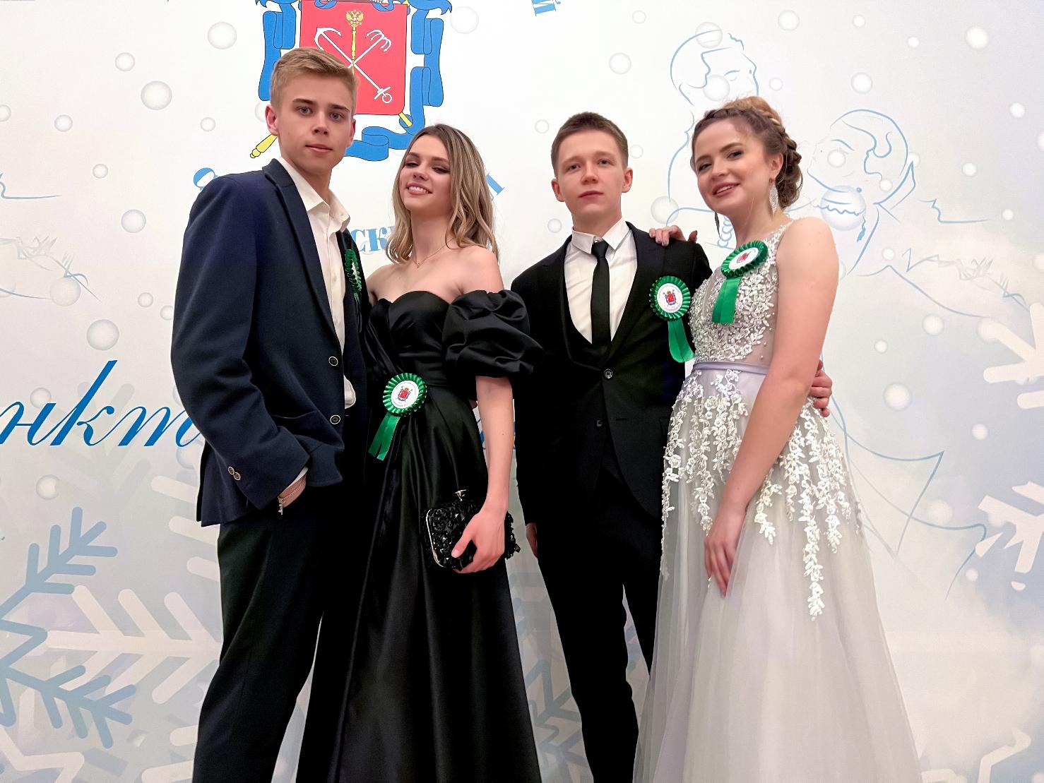 Лучшие студенты Санкт‑Петербурга встретились на Губернаторском новогоднем балу