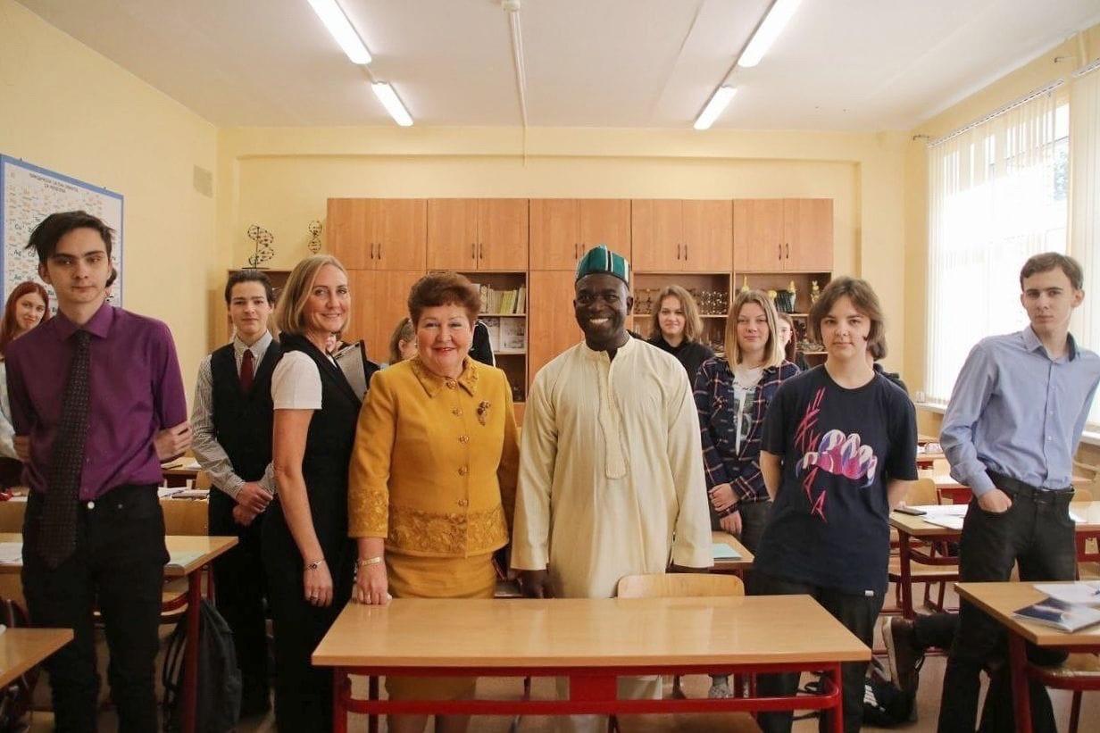 Колледж посетил гость из Нигерии