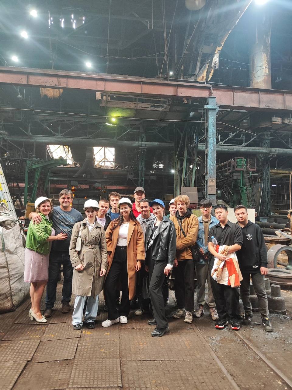 Студенты посетили «Северный кузнечно-механических завод»