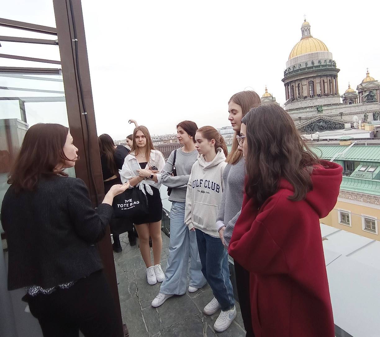 Студенты посетили гостиницу «SO/Санкт-Петербург»