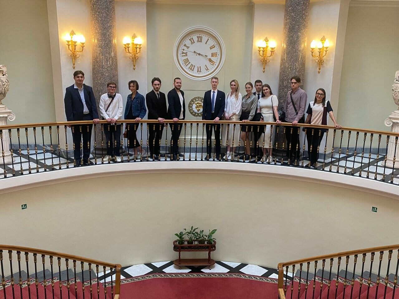Студенты юридического факультета посетили Конституционный суд РФ