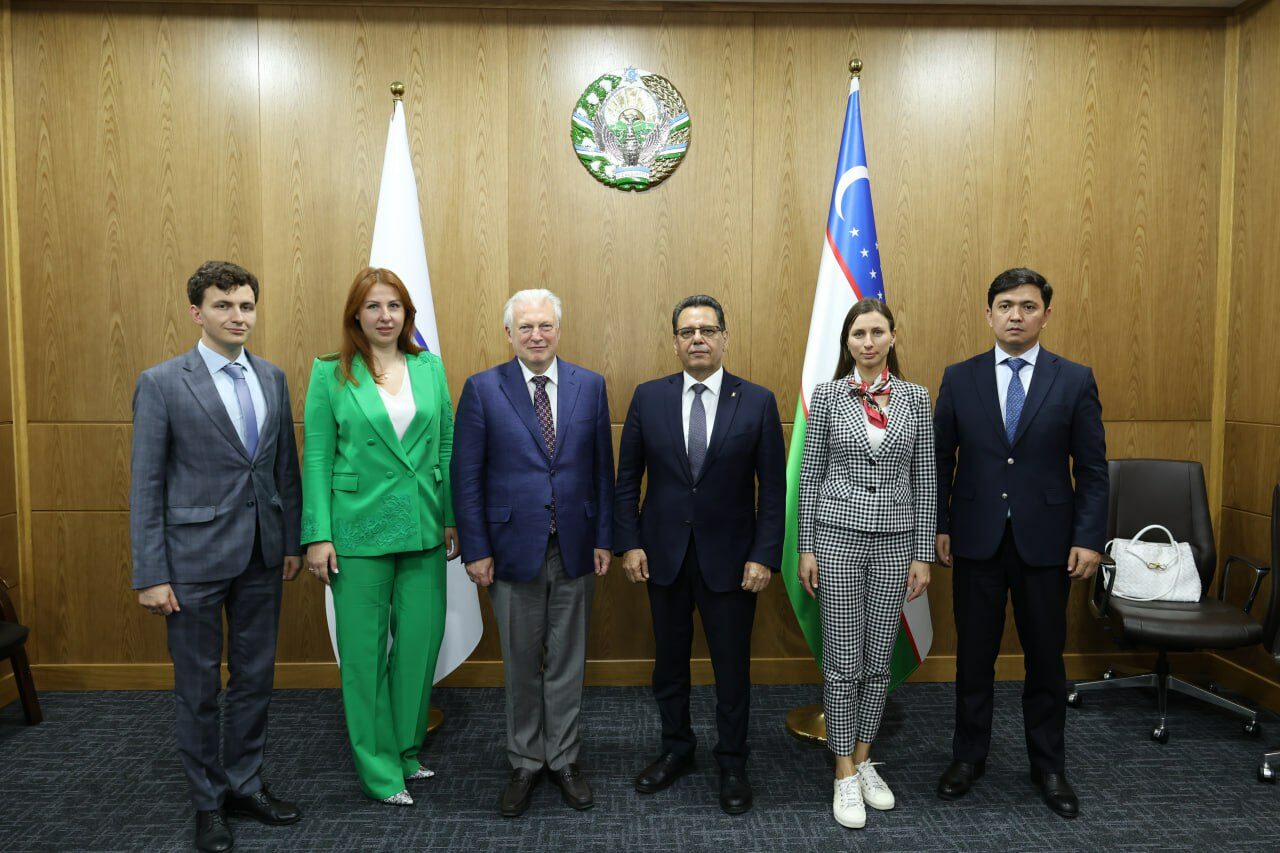 Делегация СПбГЭУ встретилась с министром высшего образования, науки и инноваций Узбекистана