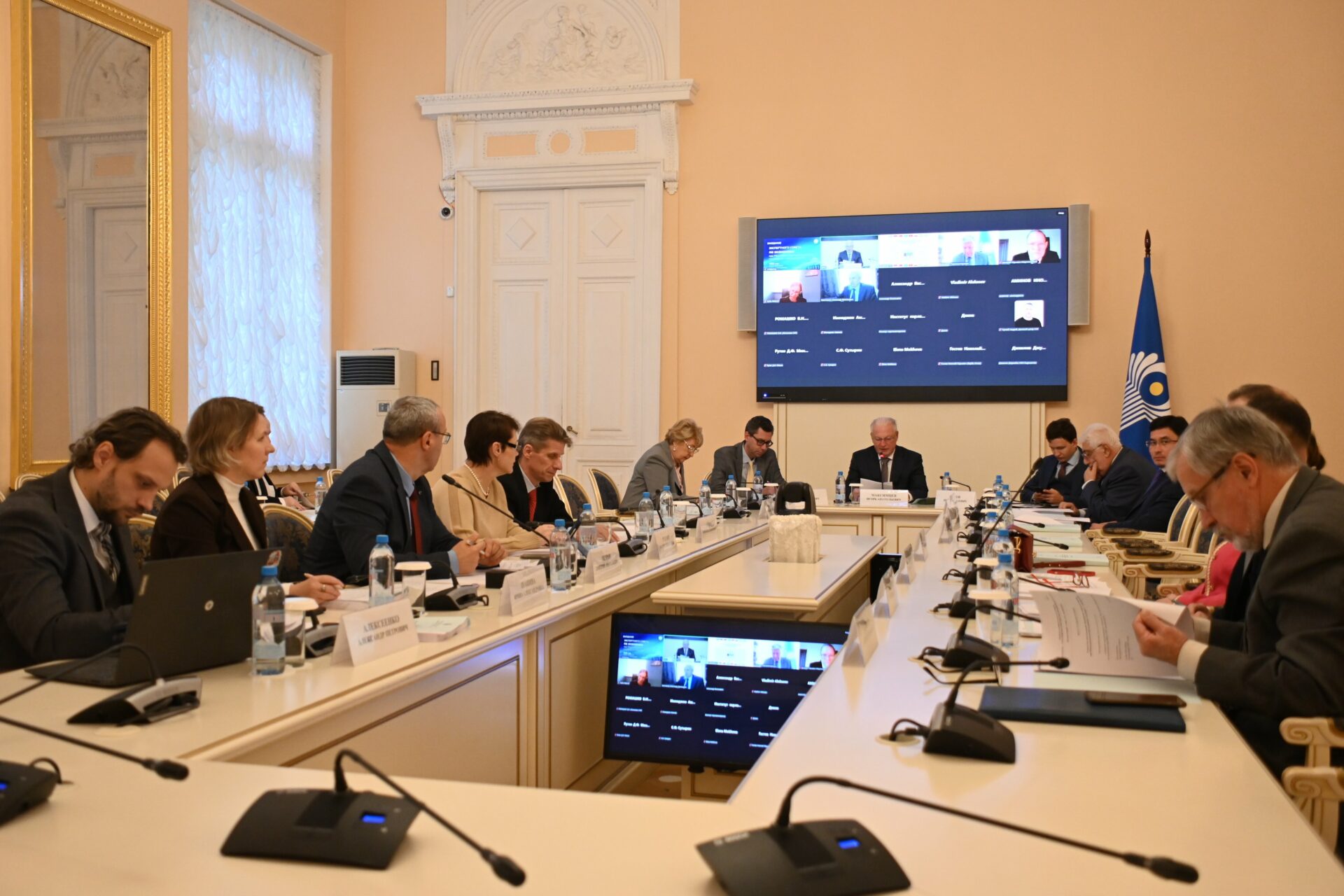 Заседание Экспертного совета по экономике при Межпарламентской Ассамблее СНГ