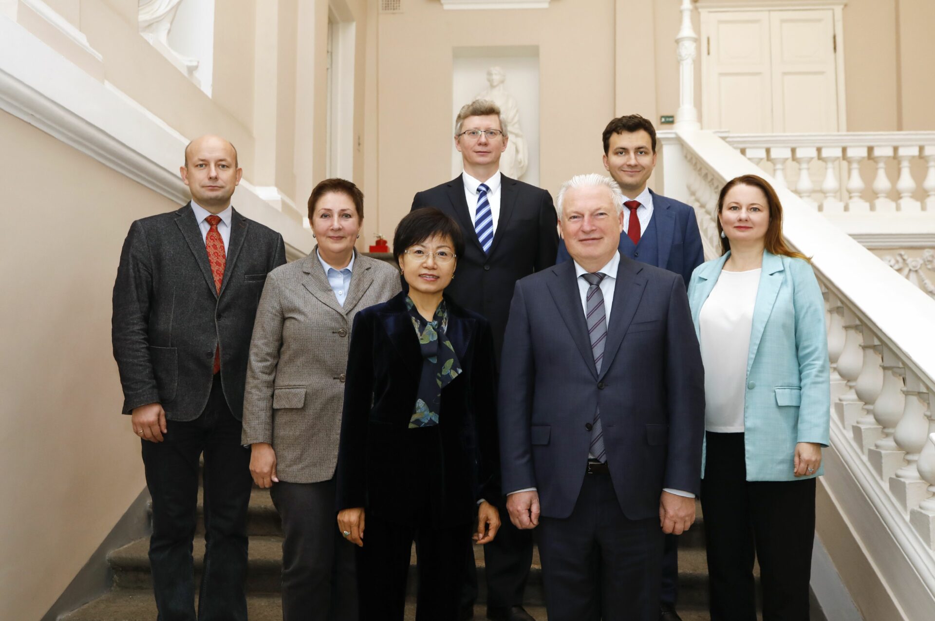 Встреча с представителем университета Цинхуа