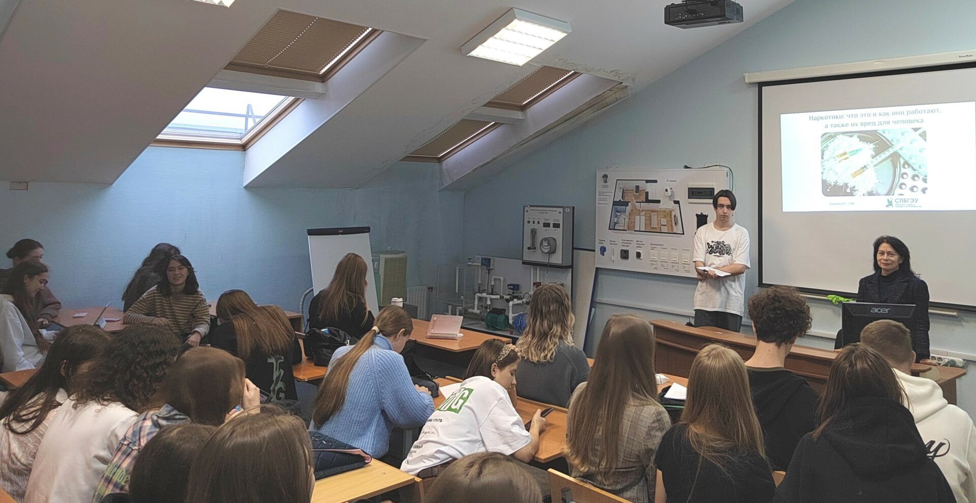 На факультете прошла серия семинаров в рамках акции «Чистое поколение»