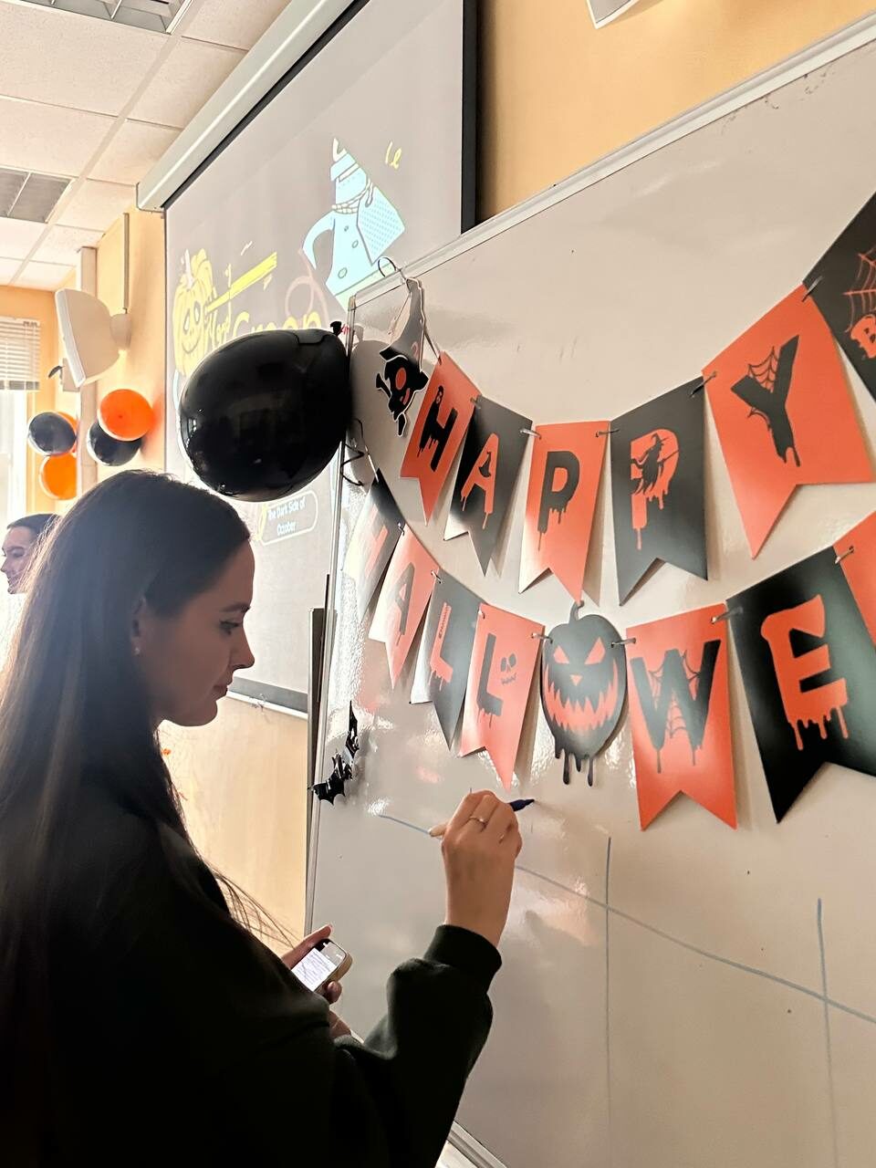 Заседание студенческого научного общества прошло на тему Хэллоуина