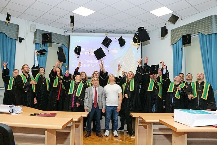 Вручение дипломов выпускникам программы MBA «Устойчивое развитие бизнеса»