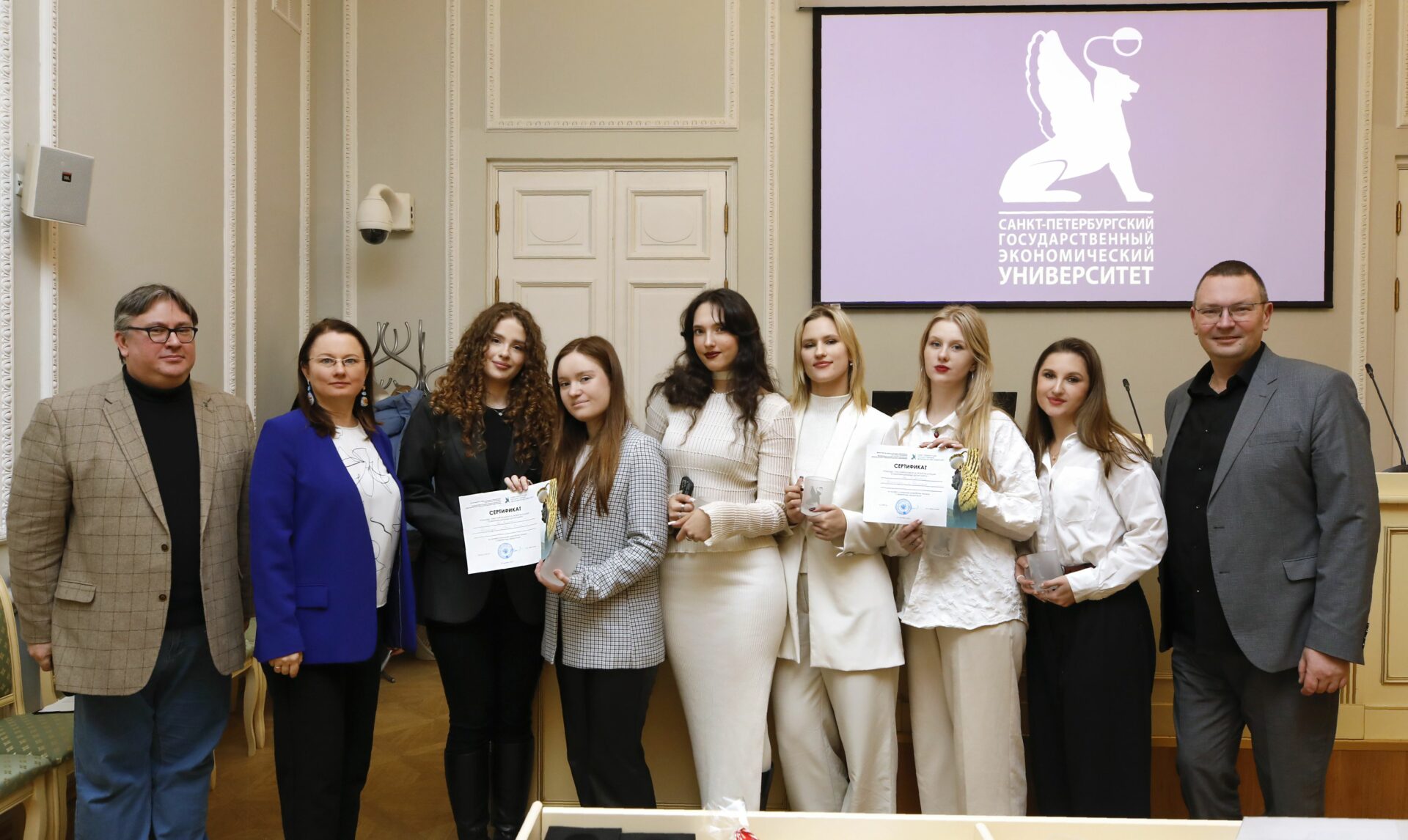 В&nbsp;СПбГЭУ состоялась защита проектов «Лучший коммуникационный департамент — 2025»