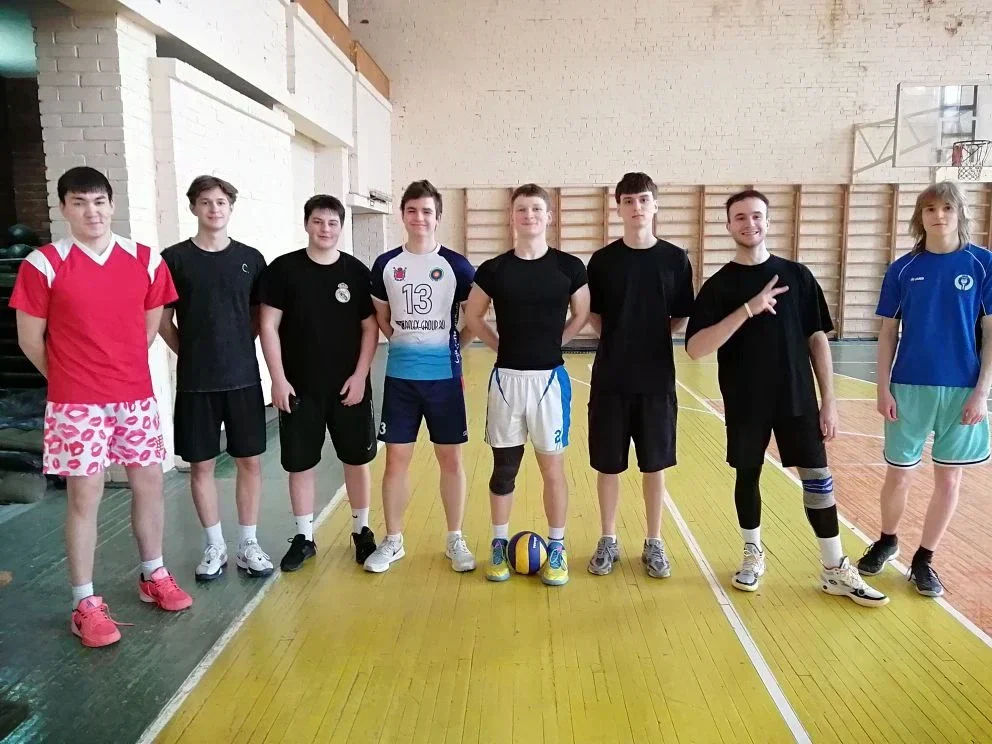 Товарищеская встреча по&nbsp;волейболу