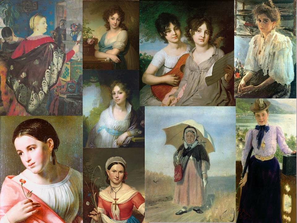 Женский образ в&nbsp;русской живописи