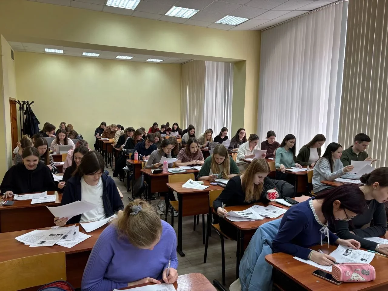 Студенты приняли участие в&nbsp;«Диктанте Победы»