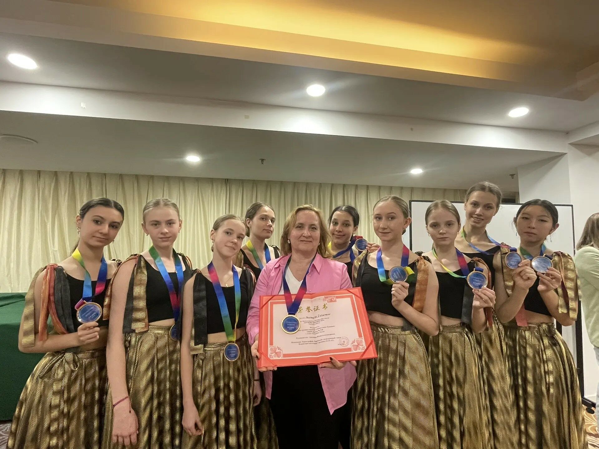 Победа в&nbsp;фестивале искусств «Кружева Тяньзиня»