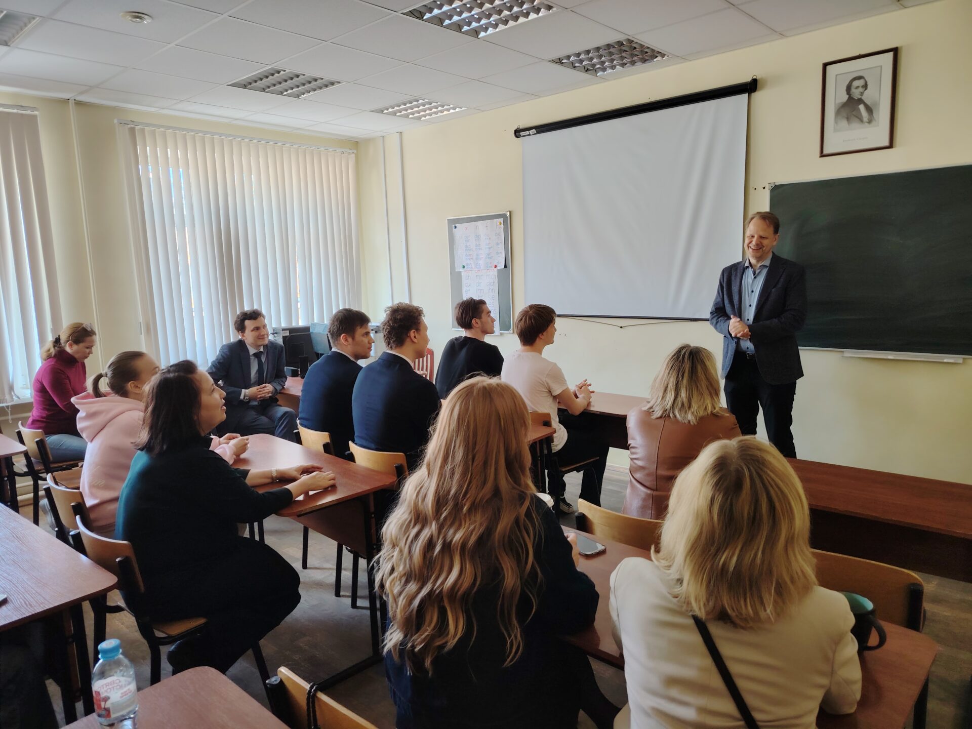 Известный немецкий публицист встретился со&nbsp;студентами СПбГЭУ