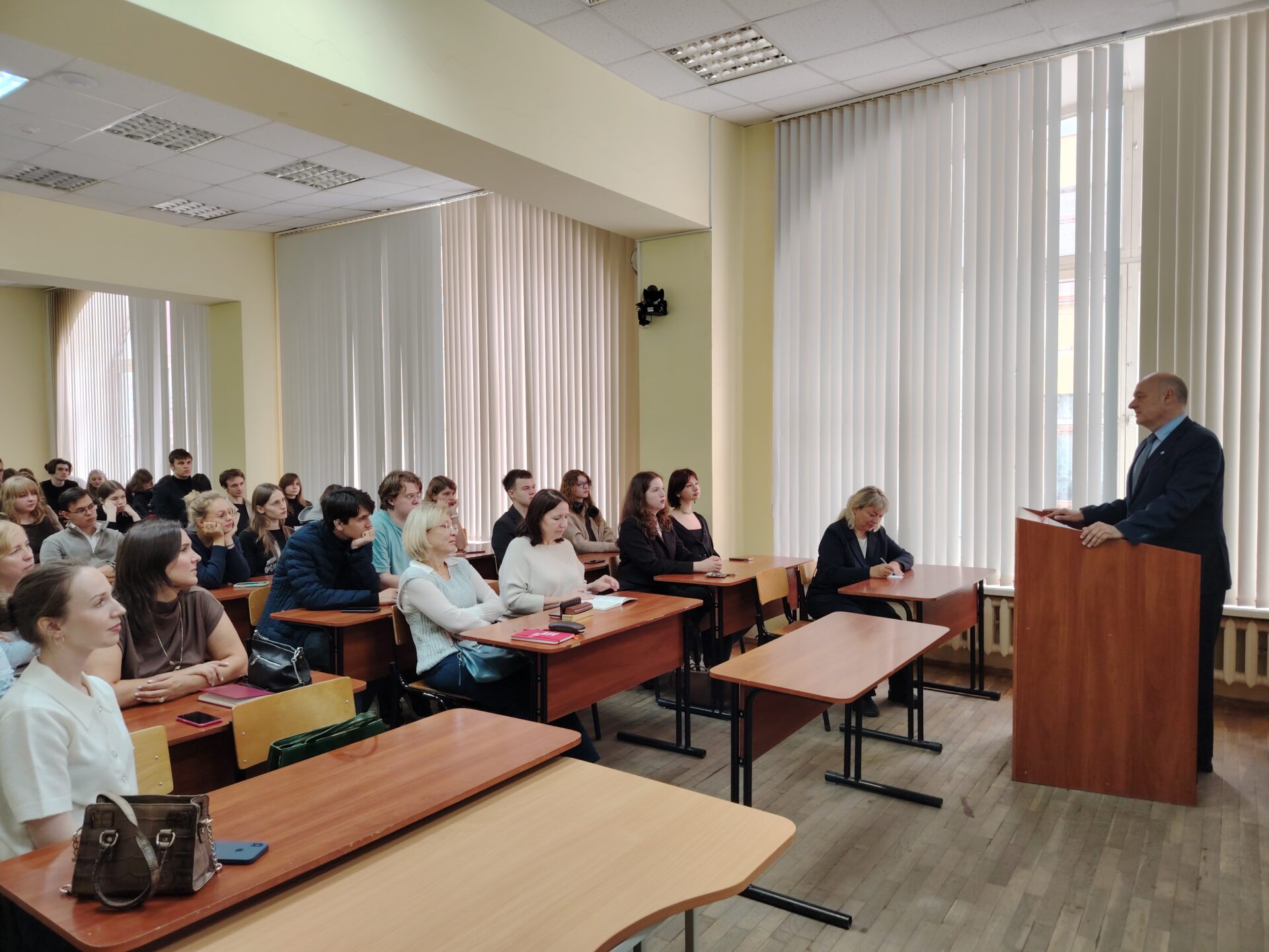 Известный немецкий журналист встретился со&nbsp;студентами СПбГЭУ