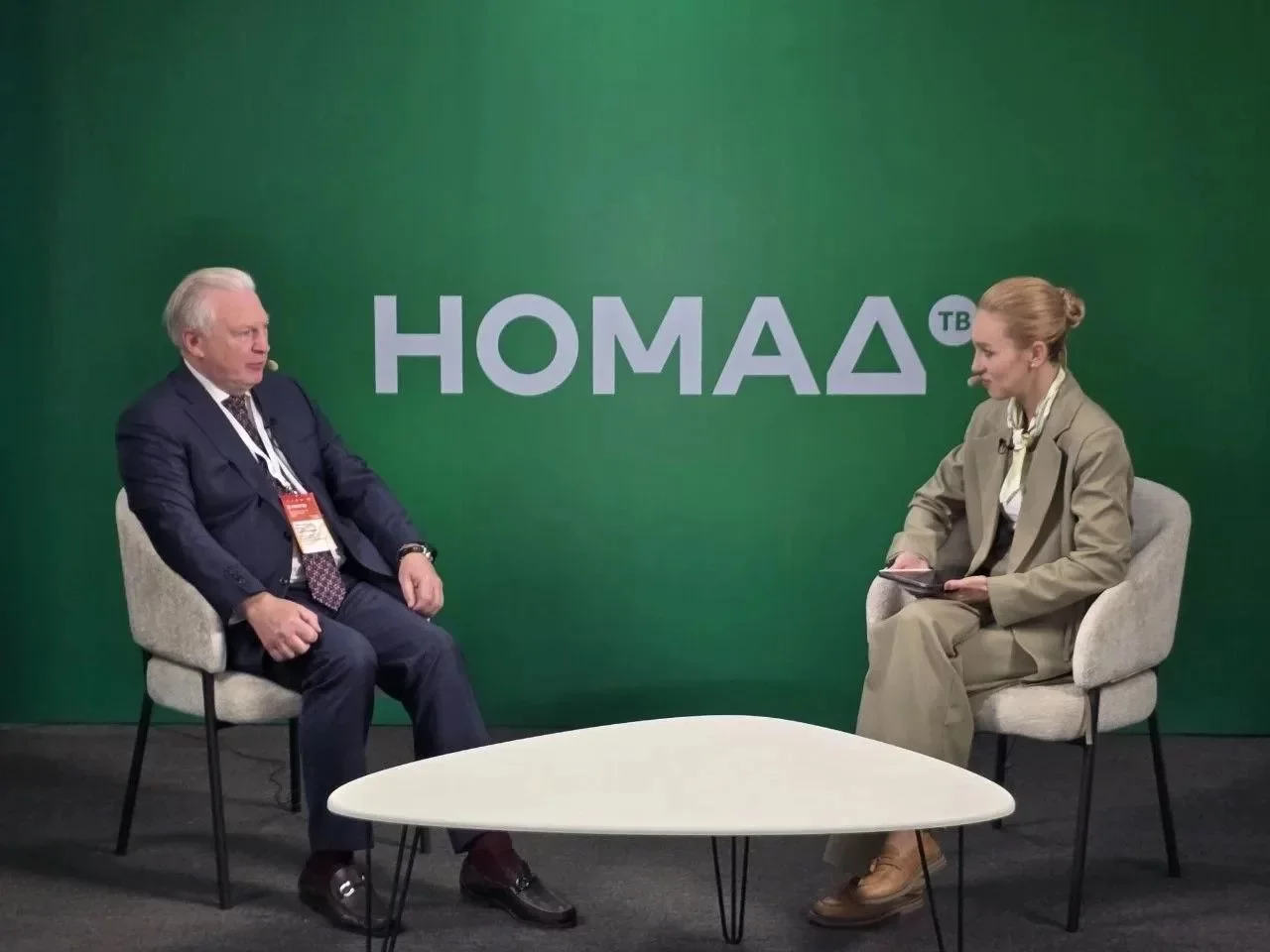Ректор СПбГЭУ дал интервью телеканалу «Номад ТВ»