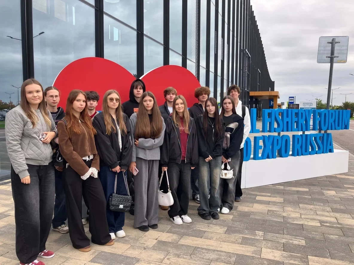Студенты Колледжа на&nbsp;выставке Seafood Expo Russia